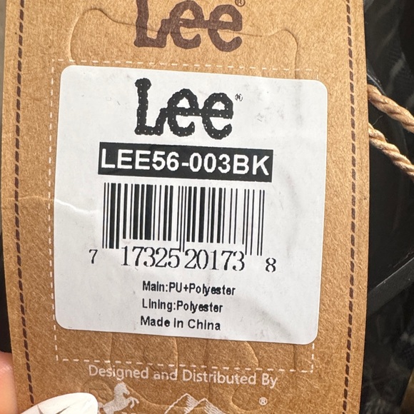 Lee Black and White Striped Mini Bag/Backpack - Picture 4 of 4